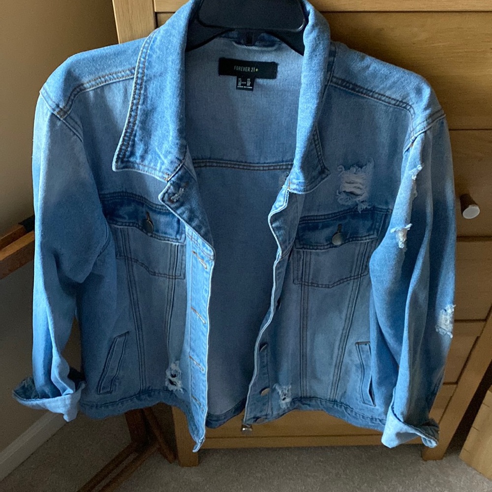 Forever 21 Oversized Denim Jacket